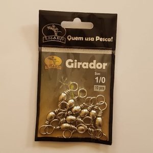 Girador Duplo Nº 1/0 – Cartela com 10 peças – Lizard Fishing