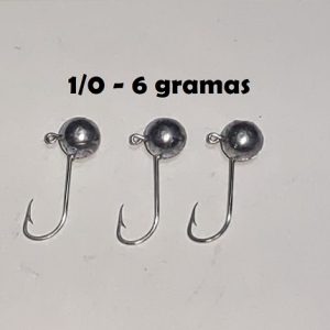 Jig Head – Espaço Pesca – 1/0 Curto, com peso de 6 gramas