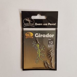 Girador Duplo Nº 12 – Cartela com 10 peças – Lizard Fishing