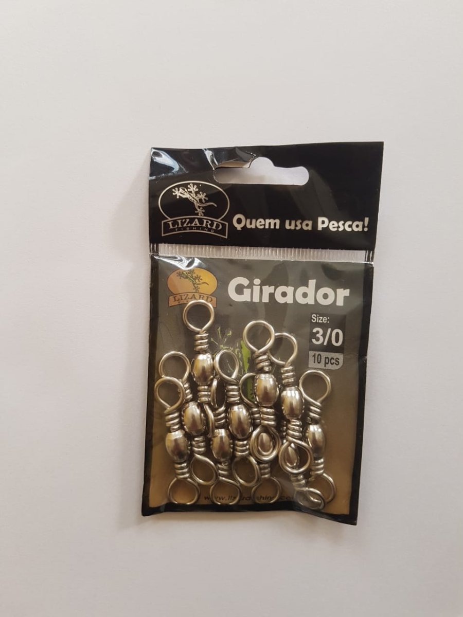 Girador Duplo Nº 3/0 – Cartela com 10 peças – Lizard Fishing - Image 2