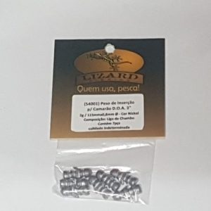 Lastro – Peso de inserção para camarão DOA- lizard fishing