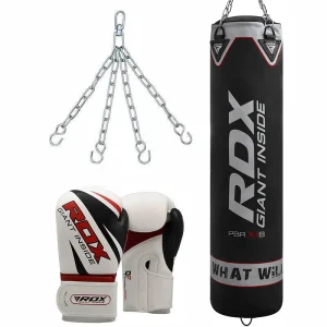 RDX X1 Preto Saco de Boxe & Luvas de Boxe
