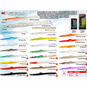 AMOSTRAS KASHIMA MATADORA 115MM