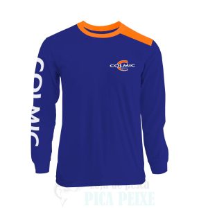 COLMIC CAMISOLA MANGA LARGA AZUL/LARANJA