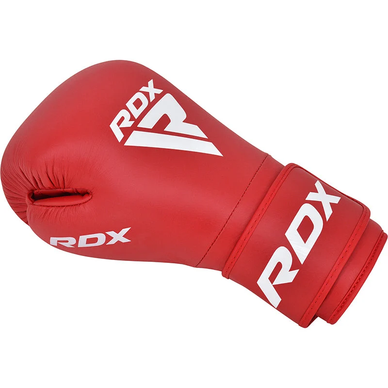 RDX IBA Luvas de boxe para competições amadoras vermelho - Image 4