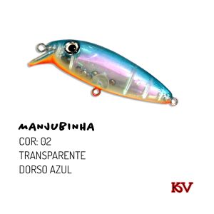 Isca de Meia Água Manjubinha da Kv – Várias cores disponíveis
