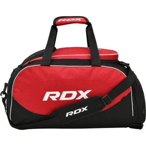 RDX R1 Holdall Bolsa de Esportes Vermelho preto Nylon