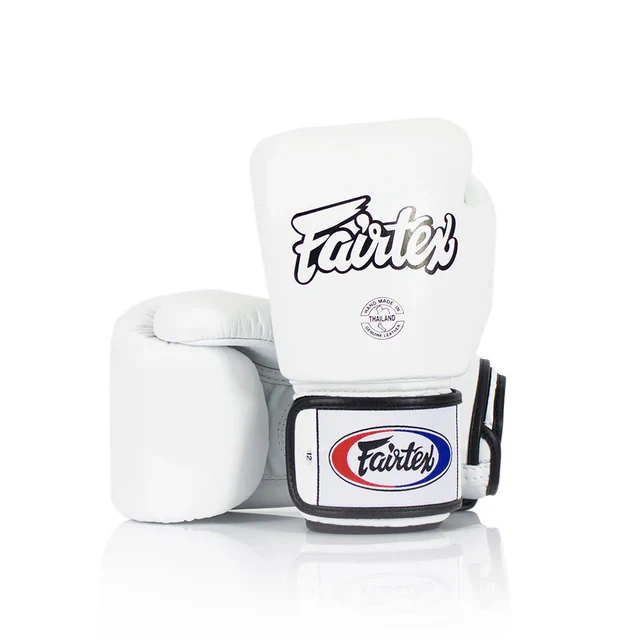 Luvas Fairtex BGV1 Brancas para Kickboxing, Muay Thai - Image 2