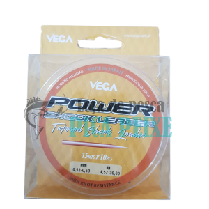 POWER SHOCK LEADER 15MTx10PCS
