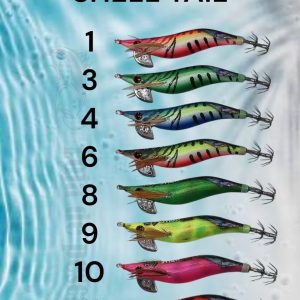 PRO-HUNTER EGI KING SHELL TAIL 3.0 15GR