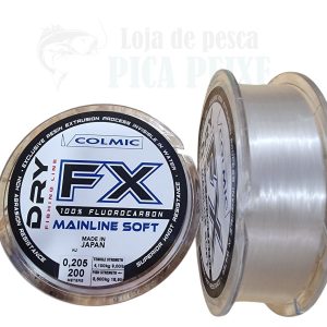 COLMIC DRY FX 100% FLUOROCARBON 200MT CLEAR