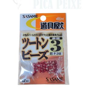 MISSANGAS SASAME P-248 SILVER/ RED 3MM