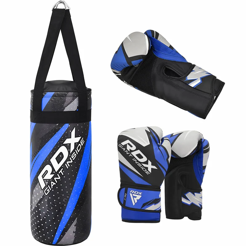 RDX J11 2ft Criancas Conjunto De Saco De Boxe E Luvas