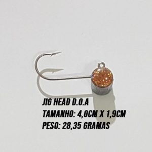 Jig Head D.O.A – Pacote c/3 UNID – 28,35 gramas