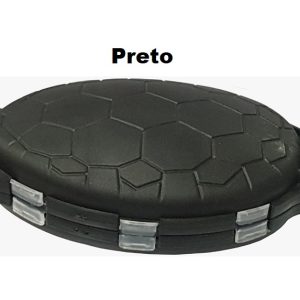 Mini Estojo Tartaruga – Lizard Fishing – Cor Preto