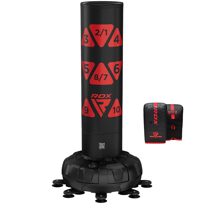 RDX SACO DE PANCADAS PARA ADULTOS COM SUPORTE LIVRE SACO MÉDIO ALVO -5 PÉS - Image 5