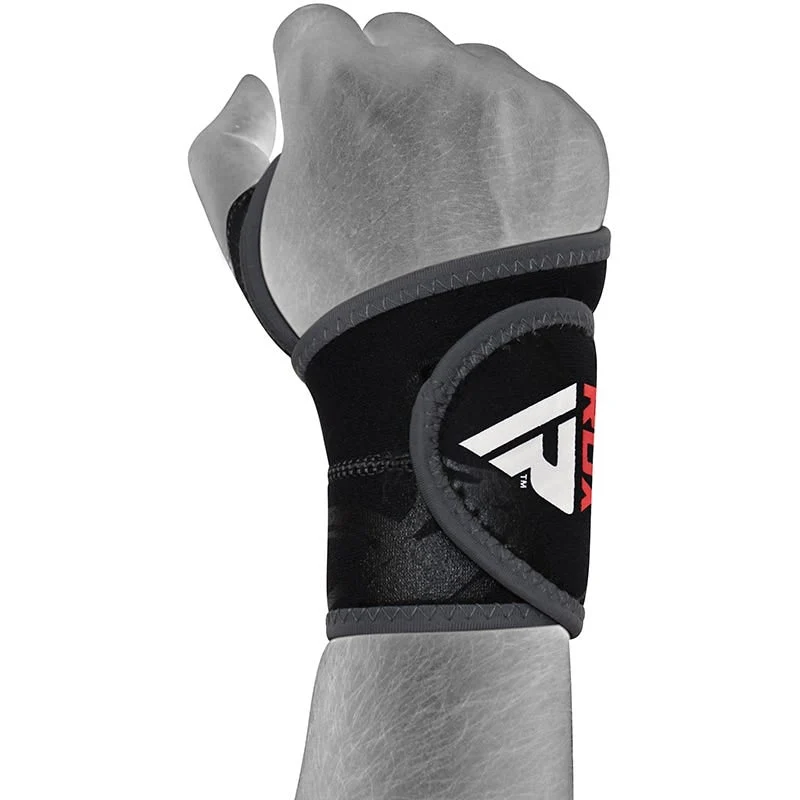 RDX R2 Pulso Cinta Suporte Preto Neoprene - Image 5