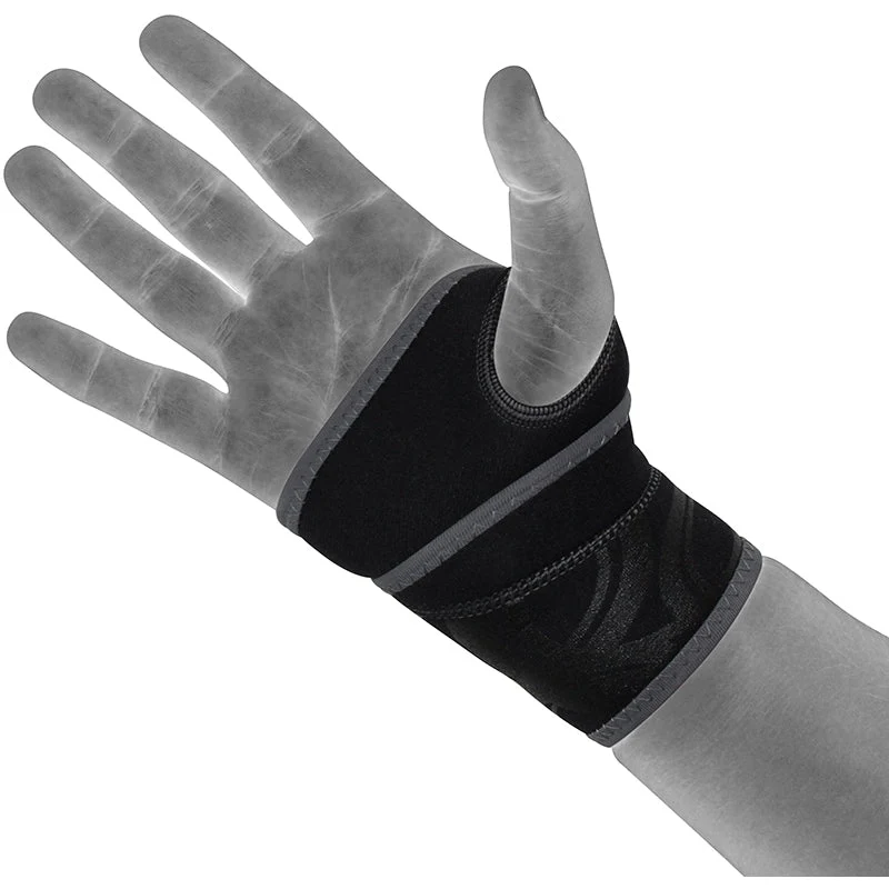 RDX R2 Pulso Cinta Suporte Preto Neoprene - Image 3