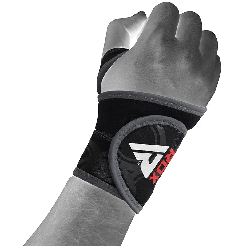 RDX R2 Pulso Cinta Suporte Preto Neoprene