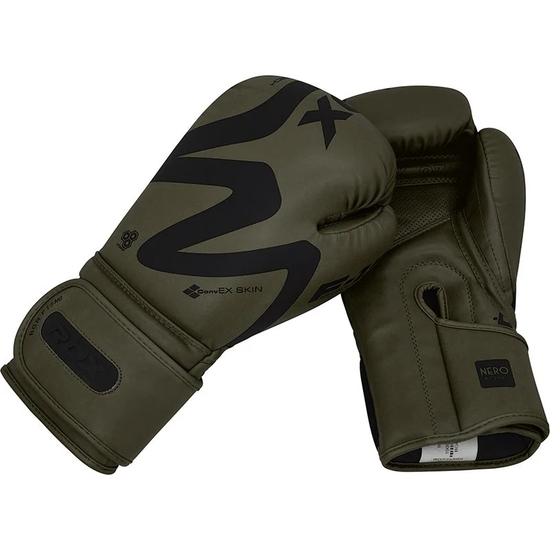 Luvas de boxe RDX F15 Nero Matte Green - Image 5