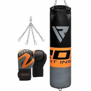 RDX F12 Laranja Saco de Boxe & Luvas