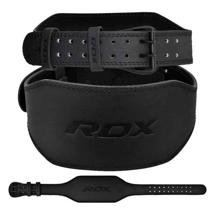 RDX CINTO DE COURO DE 6 POLEGADAS PARA GINÁSTICA DE MUSCULAÇÃO