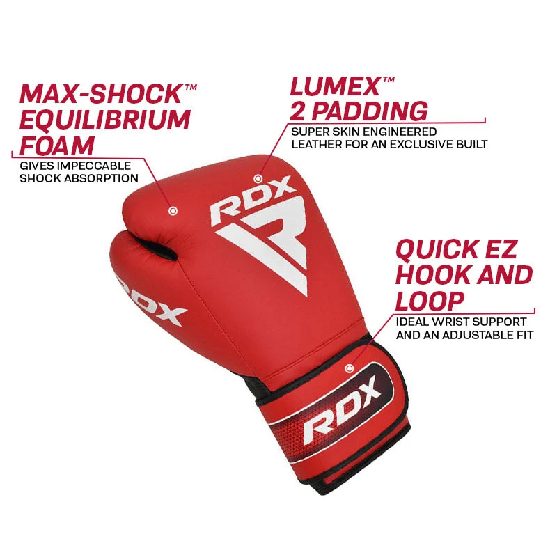 RDX APEX Hook & Loop Luvas De Boxe De Treino - Image 4