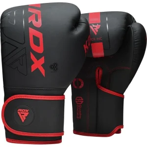 RDX F6 Kara Preto Luvas De Boxe