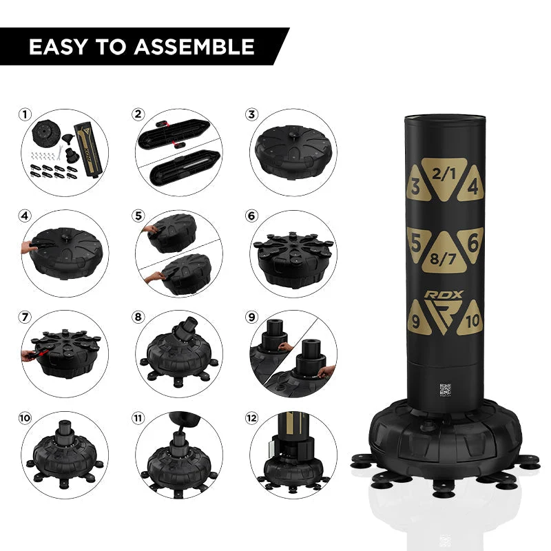 RDX KT Ronin 6ft C Saco de Punção Dourado com Almofadas - Image 6