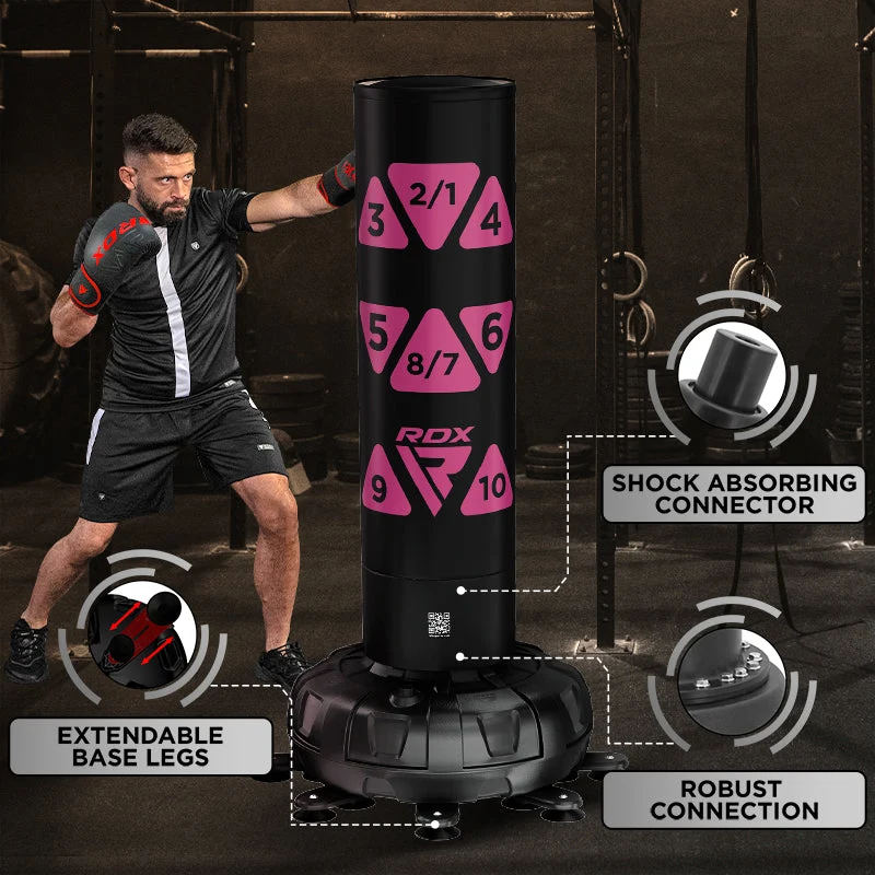 RDX KT Ronin 6ft C Saco de Punção Rosa com Almofadas - Image 3