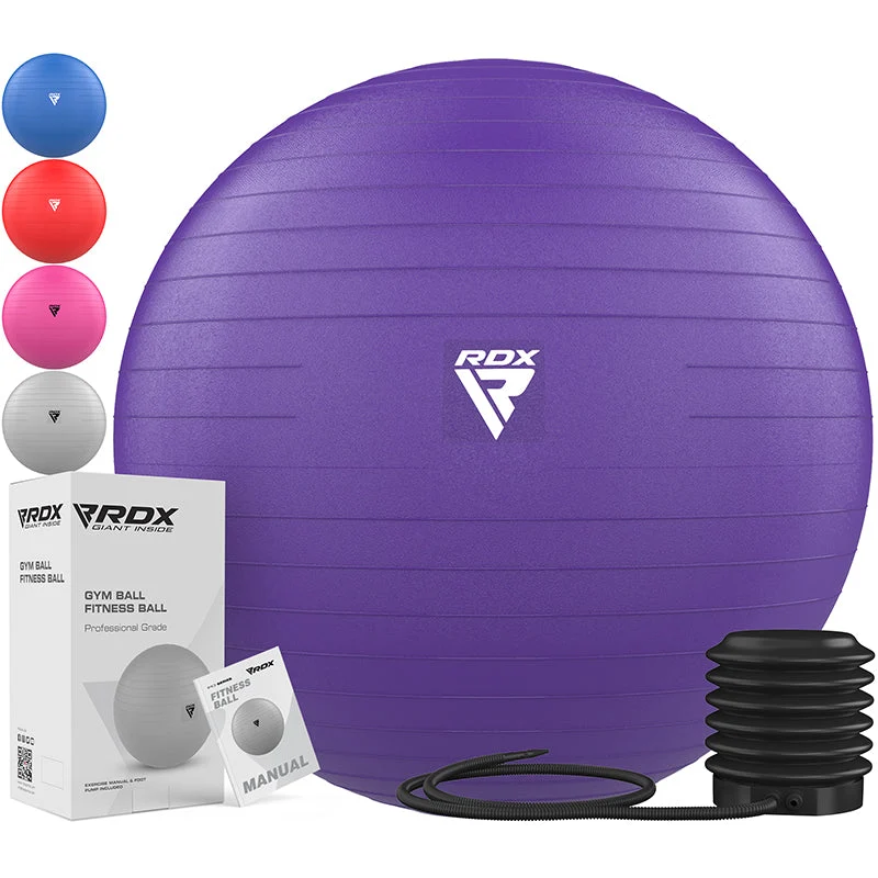 RDX B1 Inflável Anti-slip Yoga Ball com Bomba de Ar de pé Portátil - Image 4